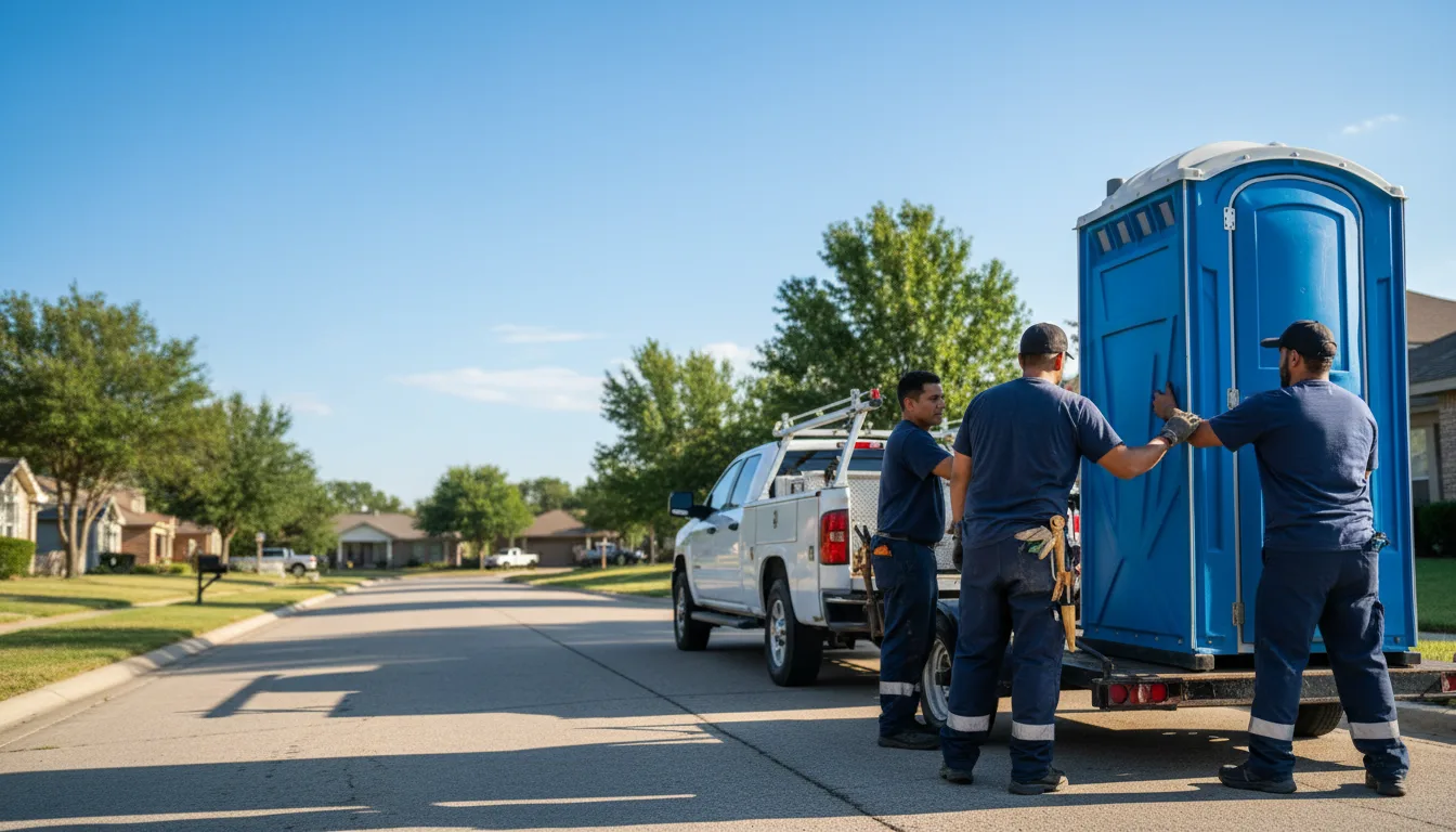Portable Toilet Rental in Beaumont, TX near me